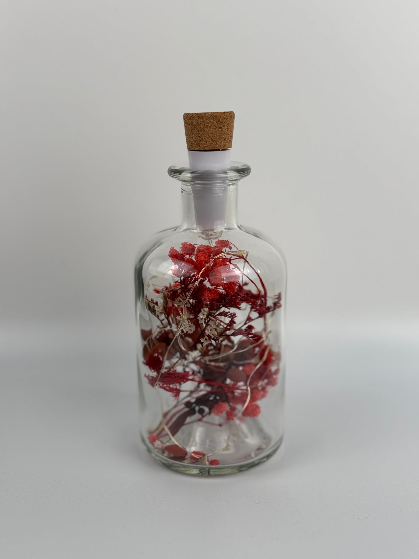 Flowerbottle Weinrot USB