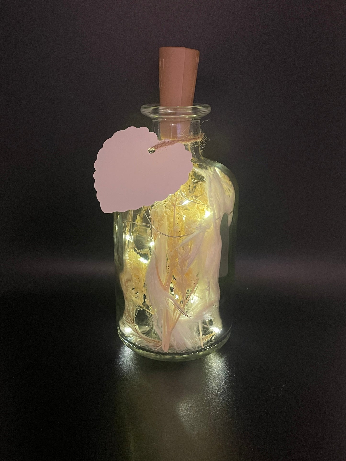 flowerbottle pampasgras im apothekerglas - Flowerbottles