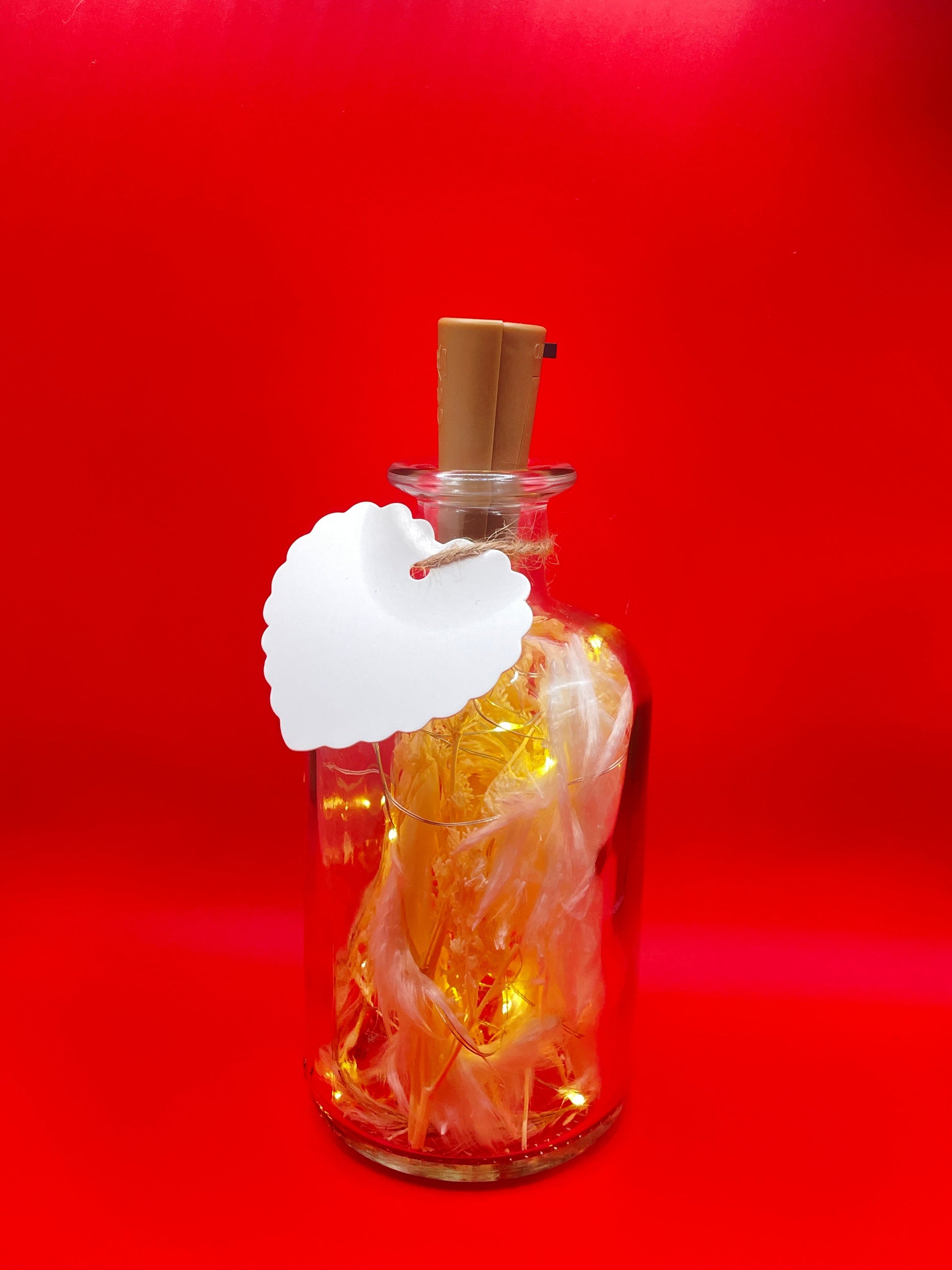 flowerbottle pampasgras im apothekerglas - Flowerbottles